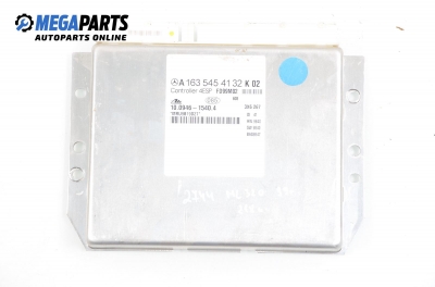 Steuergerät ABS für Mercedes-Benz M-Class W163 3.2, 218 hp automatik, 1999 № A 163 545 41 32