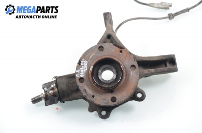 Knuckle hub for Peugeot 307 2.0 HDI, 90 hp, hatchback, 5 doors, 2001, position: front - right