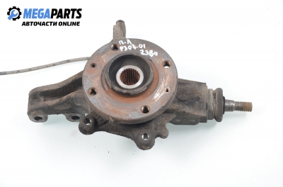 Knuckle hub for Peugeot 307 2.0 HDI, 90 hp, hatchback, 5 doors, 2001, position: front - left