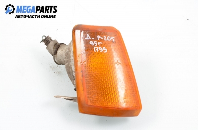 Semnalizator pentru Peugeot 205 1.1, 60 cp, 3 uși, 1995, poziție: dreapte