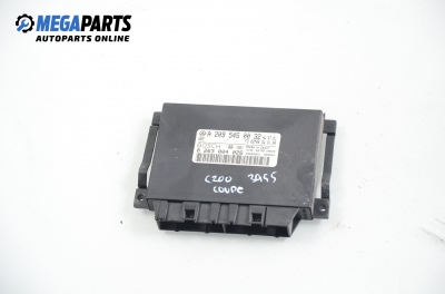 Parking sensor control module for Mercedes-Benz C-Class 203 (W/S/CL) 2.0 Kompressor, 163 hp, coupe automatic, 2003 № Bosch 0 263 004 026