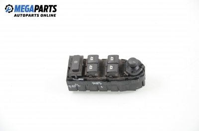 Window and mirror adjustment switch for Peugeot 607 2.2 HDI, 133 hp automatic, 2001