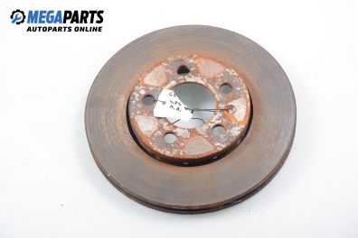 Brake disc for Volkswagen Golf IV 1.9 SDi, 68 hp, 5 doors, 1999, position: front