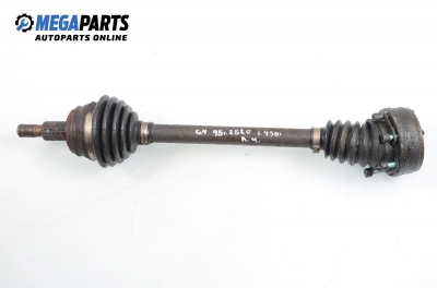 Driveshaft for Volkswagen Golf IV 1.9 SDi, 68 hp, 5 doors, 1998, position: left