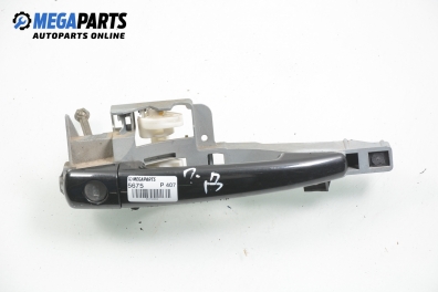 Mâner exterior for Peugeot 407 2.0 HDi, 136 hp, sedan, 2006, position: dreaptă - fața