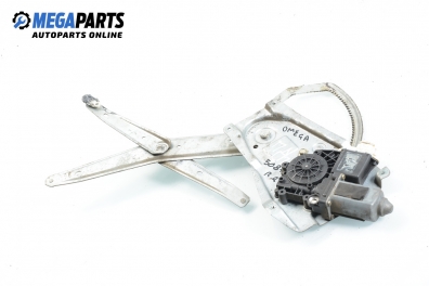 Macara electrică geam pentru Opel Omega B 2.0 16V, 136 cp, combi, 1995, poziție: dreaptă - fața