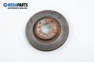 brake disc for Renault Megane 2.0, 114 hp, hatchback, 5 doors, 1997, position: front