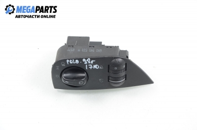 Lights switch for Volkswagen Polo 1.4, 60 hp, hatchback, 3 doors, 1998