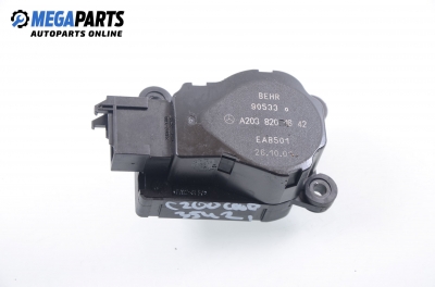 Heater motor flap control for Mercedes-Benz C-Class 203 (W/S/CL) 2.0 Kompressor, 163 hp, coupe, 2001 № А203 820 16 42