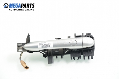 Mâner exterior pentru Renault Megane II 1.9 dCi, 120 cp, hatchback, 5 uși, 2003, poziție: stânga - fața