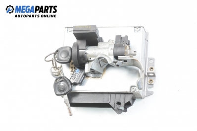 ECU incl. ignition key for Opel Vectra B 2.0 16V, 136 hp, station wagon, 1998 № 90464731 