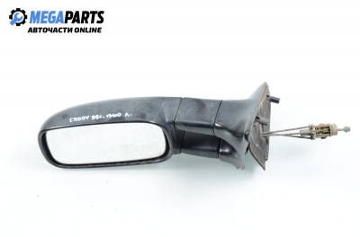 Mirror for Volkswagen Caddy 1.9 D, 64 hp, 1998, position: left