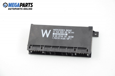 Module for Mercedes-Benz S W140 2.8, 193 hp automatic, 1995 № A 140 820 00 26