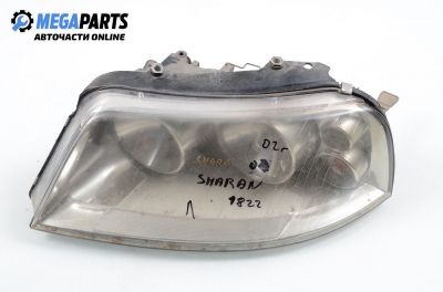 Headlight for Volkswagen Sharan 1.9 TDI, 115 hp, 2002, position: left