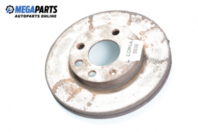 Brake disc for Opel Corsa B 1.4 16V, 90 hp, 3 doors automatic, 1996, position: front