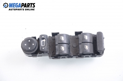 Window and mirror adjustment switch for Citroen C4 1.6 16V, 109 hp, hatchback, 5 doors, 2005