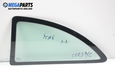 Vent window for Opel Corsa C 1.7 DI, 65 hp, truck, 2005, position: rear - left