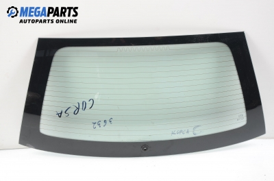Rear window for Opel Corsa C 1.7 DI, 65 hp, truck, 2005