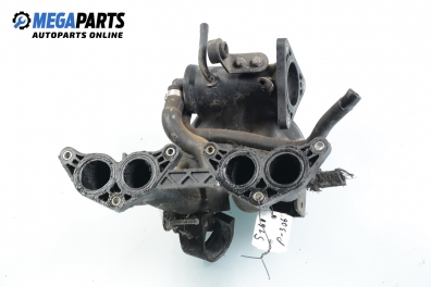 Intake manifold for Peugeot 306 1.6, 89 hp, hatchback, 3 doors, 1994