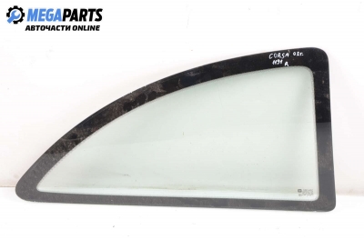 Vent window for Opel Corsa C 1.7 CDI, 75 hp, 2002, position: rear - right
