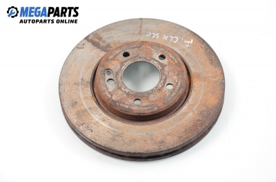 Brake disc for Mercedes-Benz CLK-Class 208 (C/A) 3.2, 218 hp, coupe automatic, 1999, position: front