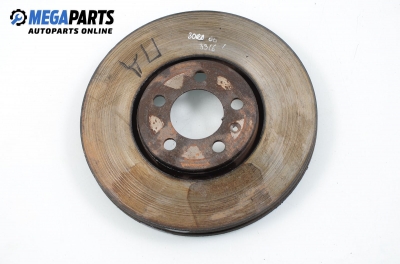 Brake disc for Volkswagen Bora 2.3 V5, 150 hp, sedan automatic, 2000, position: front