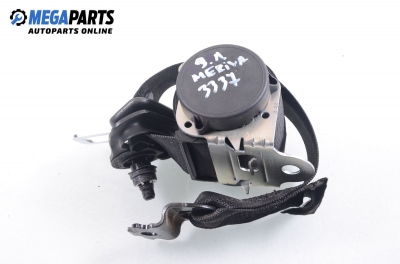 Seat belt for Opel Meriva A 1.4 16V, 90 hp, 2005, position: rear - left