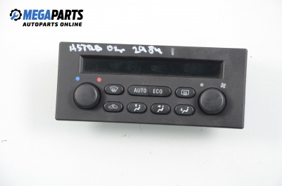 Air conditioning panel for Opel Astra G 2.0 16V DTI, 101 hp, hatchback, 5 doors, 2002