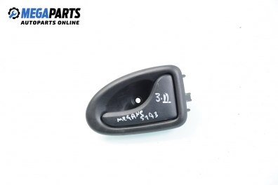 Inner handle for Renault Megane I 1.6 16V, 107 hp, station wagon, 2000, position: rear - right