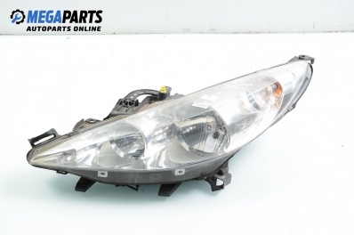 Headlight for Peugeot 207 1.4 16V, 88 hp, hatchback, 5 doors, 2006, position: left