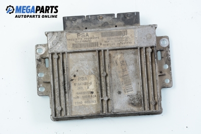 ECU pentru Peugeot 206 1.4, 75 cp, hatchback, 3 uși, 2003 № 9646988680