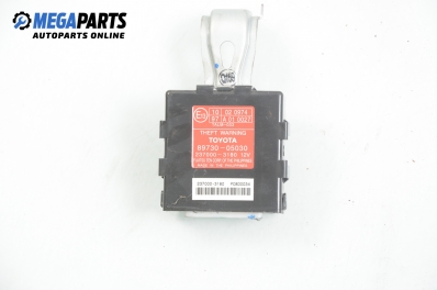 Anti theft alarm lock for Toyota Avensis 2.0 D-4D, 116 hp, hatchback, 2005 № 89730-05030