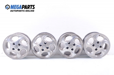 Alloy wheels for Peugeot 206 (1998-2006) 14 inches, width 5.5 (The price is for the set)