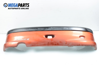 Rear bumper for Peugeot 206 1.6, 89 hp, hatchback, 2000, position: rear
