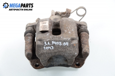 Caliper for Peugeot 407 2.0 HDI, 136 hp, sedan, 2004, position: rear - left