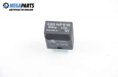 Air conditioning relay for Mercedes-Benz 190E 2.0, 116 hp, 1992 № 002 545 12 05