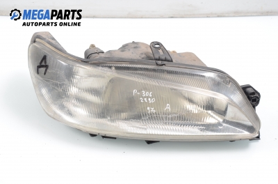 Headlight for Peugeot 306 1.9 TD, 90 hp, station wagon, 1997, position: right