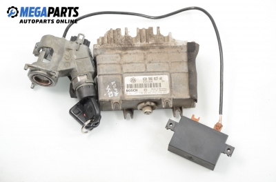 ECU mit zündschlüssel und wegfahrsperre für Seat Arosa 1.0, 50 hp, 1998 № Bosch 0 261 203 930