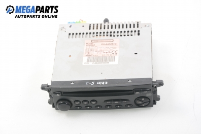 CD player for Citroen C5 1.8 16V, 115 hp, station wagon, 2002