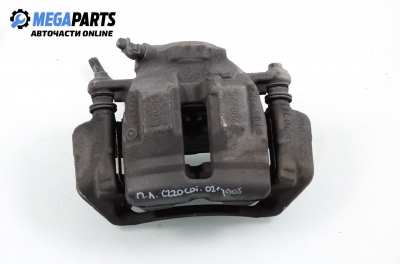 Caliper for Mercedes-Benz C W203 2.2 CDI, 143 hp, coupe automatic, 2002, position: front - left