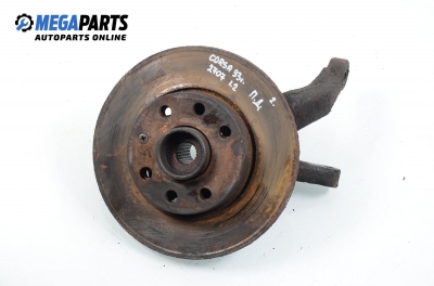 Knuckle hub for Opel Corsa B 1.2, 45 hp, 3 doors, 1993, position: front - right