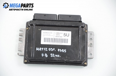 ECU for Daewoo Matiz 0.8, 52 hp, 2003 № 96291050