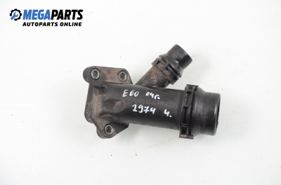 Water connection for BMW 5 (E60, E61) 3.0 d, 218 hp, sedan automatic, 2004