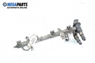 Fuel rail for Opel Corsa B 1.4 16V, 90 hp, 3 doors automatic, 1996