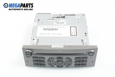CD player for Peugeot 407 2.0 HDi, 136 hp, sedan, 2006 № 9660647677