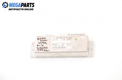 ABS control module for Mercedes-Benz E-Class 211 (W/S) 2.7 CDI, 177 hp, station wagon, 2003 № 033 545 40 32