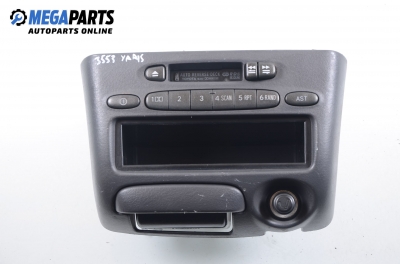 Cassette player for Toyota Yaris 1.0 16V, 68 hp, hatchback, 3 doors, 1999 № 86120-52020