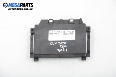 Modul pentru Mercedes-Benz CLK-Class 208 (C/A) 3.2, 218 cp, coupe automat, 1999 № A 024 545 81 32