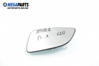 Mirror glass for Opel Astra H 1.7 CDTI, 80 hp, hatchback, 5 doors, 2005, position: left