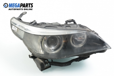 Xenon headlight for BMW 5 (E60, E61) 3.0 d, 218 hp, station wagon automatic, 2005, position: right Hella